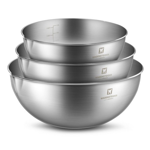 바겐슈타이거 버큄 스텐 믹싱볼 3종 세트 후기 분석 - 튼튼한 소재 디테일