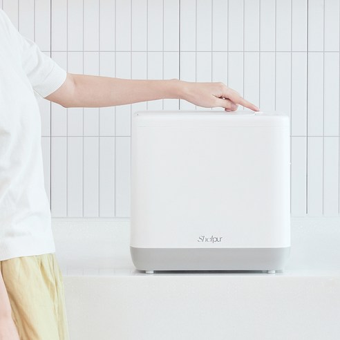 쉘퍼 원터치형 건조분쇄 필터 음식물 처리기 가정용 4L 이미지 3