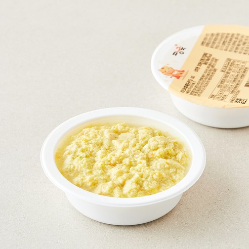 짱죽 반찬 치즈 야채 계란푸딩, 100g, 1개