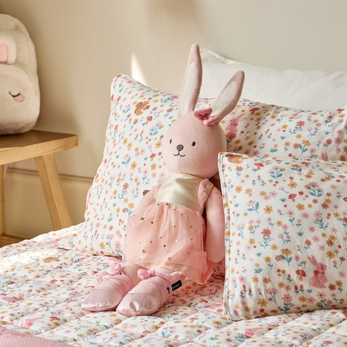 모던하우스 인형놀이 보들보들 코디 세트 핑크드레스, 멀티, 1세트, 20cm