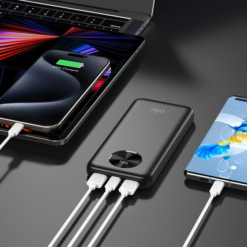 알로코리아 고속충전 보조배터리 C타입 10000mah 후기 분석 - 실제 사용 모습