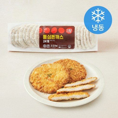 식자재왕 등심 돈까스 (냉동), 3.12kg, 1개