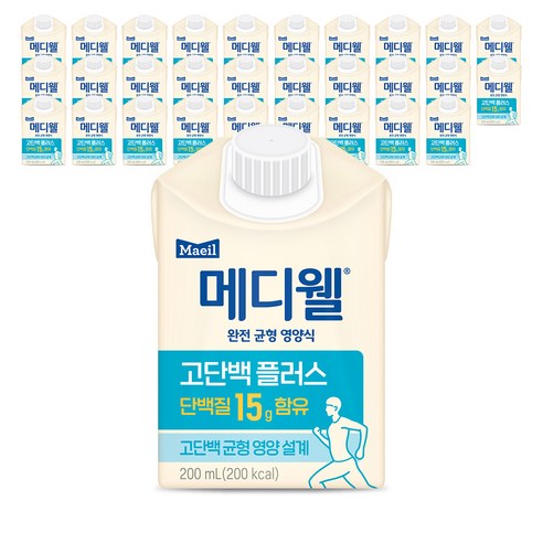 메디웰 고단백 플러스 영양식 200ml, 30개 솔직 후기 | 실사용자 리뷰 분석 - 상품 이미지 1
