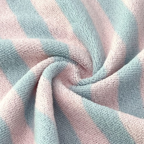 테리파머 스트라이프 디자인 선염 호텔 수건 후기 분석 - 5개 세트 구성 이미지