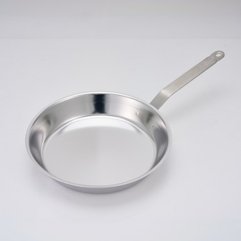 스테니 인덕션 무연마제 통5중 스테인리스 프라이팬, 24cm, 1개 후기 분석 - 견고한 손잡이 연결부