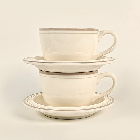 시라쿠스 메이플 커피잔 200ml, 코지그레이, 2개