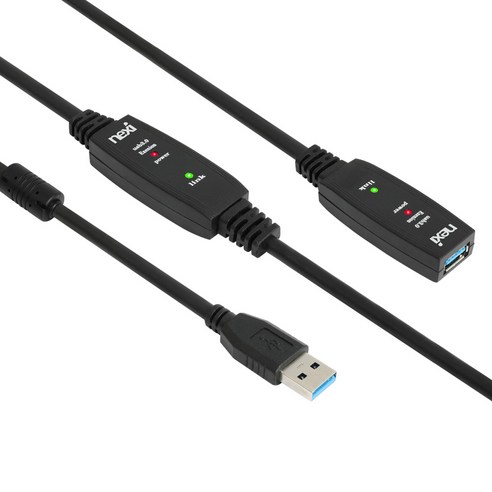 넥시 USB3.0 AM-AF 리피터 케이블, 10m, 1개