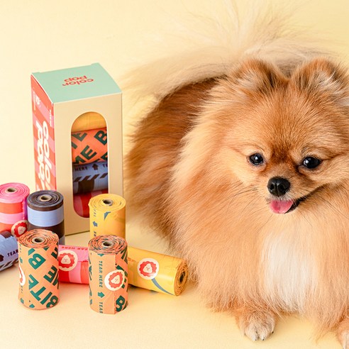 바잇미 컬러팝 풉백 배변봉투 15p 이미지 3