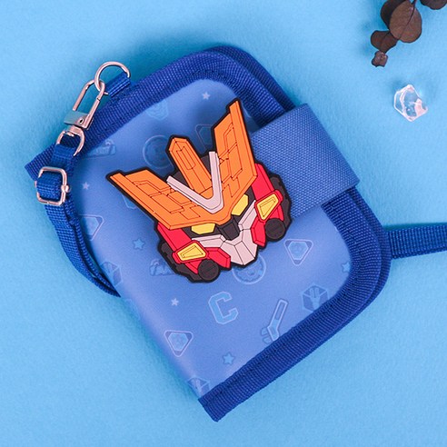 피앤디 남아용 헬로카봇 목걸이지갑 코어 PR128