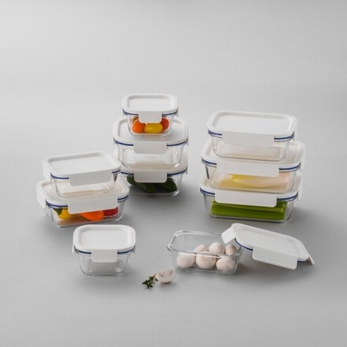 주방을 스마트하게, 락앤락 더 클리어 밀폐용기 세트!