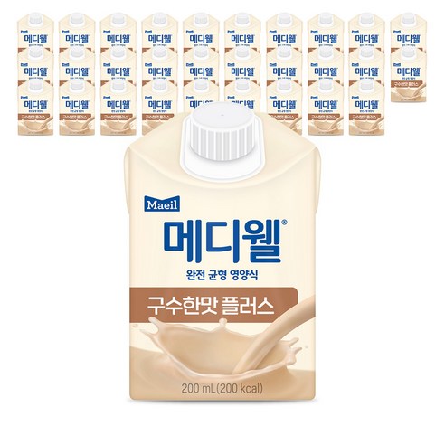 메디웰 구수한맛 플러스 200ml, 30개 솔직 후기 | 실사용자 리뷰 분석 - 상품 이미지 1