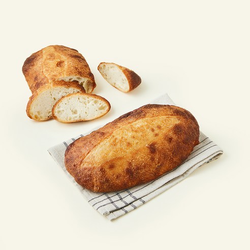 브로드카세 72시간 발효 저당 사워도우 치아바타, 510g, 1개입, 1개