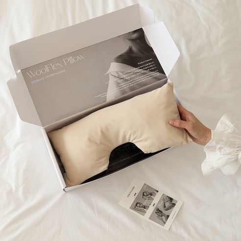 그린모먼트랩 목주름 케어 울플렉스 넥필로우 경추베개 후기 분석 - 패키징 상태
