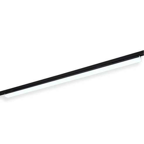 블루밍 YT T라인 LED 24W 레일등 900mm, 블랙 + 주광색