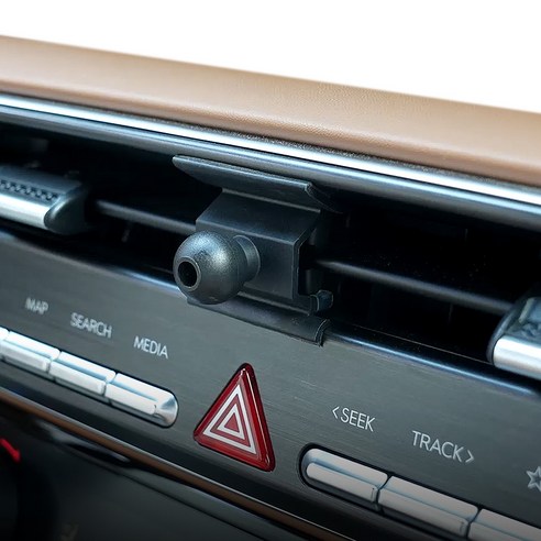 주파집 디 올 뉴 팰리세이드 LX3 차량용 핸드폰 거치대 마운트, 1개, 블랙