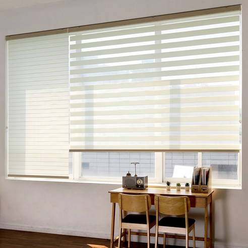 당신의 공간에 자연을 수놓는 창안애 내츄럴 콤비블라인드 롤스크린