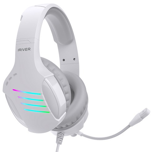 아이리버 노이즈 캔슬링 마이크 레이보우 LED USB 게이밍 헤드셋 솔직 후기 | 실사용자 리뷰 분석 - 상품 이미지 4