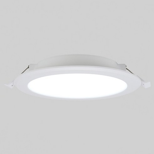 KDT LED 욕실 화장실 다운라이트 20W 150mm, 화이트 + 주광색, 1개