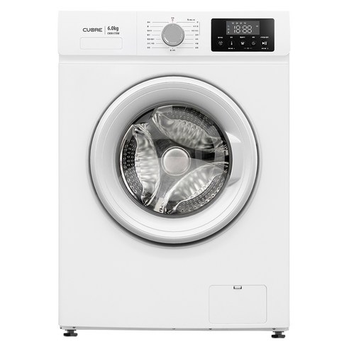 cuore 1등급 인버터 BLDC 전자동 통세척 드럼세탁기 6kg 방문설치, 화이트, CWM-F70W