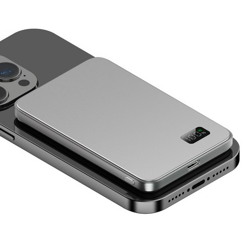 조이트론 맥세이프 울트라 슬림 초경량 고속충전 보조배터리 5000mAh C타입 이미지 2