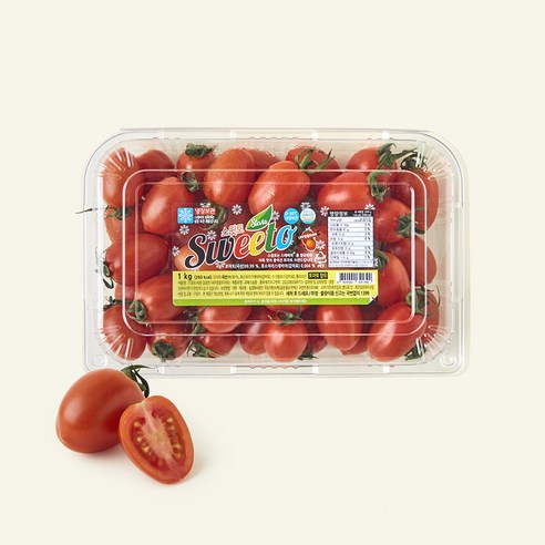 스윗토 스테비아 대추방울토마토, 1kg, 1개