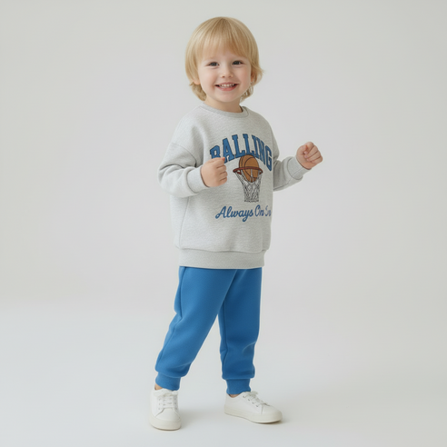 별이오키즈 아동용 온탑 상하의 세트