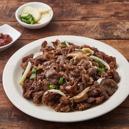 고급진 더 맛있는 소불고기 (냉장) 조리 전 상태 이미지 및 사용자 반응