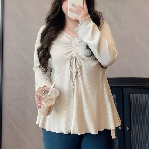언헤브 데일리 드로스트링 임부 티셔츠