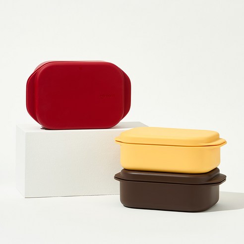 실리만 WSK7011 이지웨이 실리콘 찜기 멀티, 스트로베리레드, 1개 후기 분석 - 넉넉한 깊이감 확인