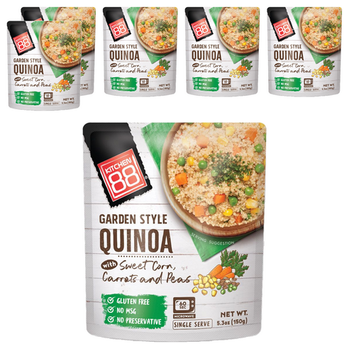 KITCHEN 88 田園風味即食藜麥, 150g, 6包 - 優惠推薦 | Coupang 酷澎