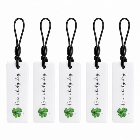 아파트 도어락 현관문 공동현관문 고리형 복사 등록, 1세트, 클로버 화이트