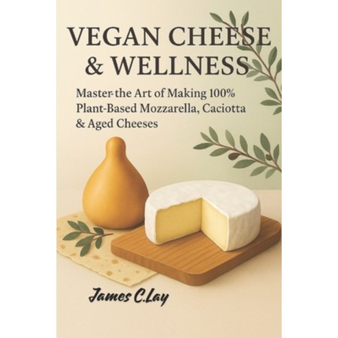 (영문도서)Vegan Cheeses & Wellness: Master the Art of Making 100% Plant-Based Mozzarella ... Paperback, Independently Published, English, 9798268397864