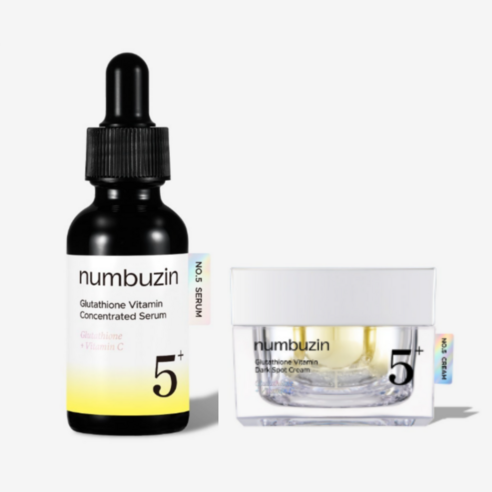 넘버즈인 5번 글루타치온 C 2종세트( 글루타치온씨 흔적 앰플샷 30ml... 솔직 후기 | 피부 타입별 분석 썸네일