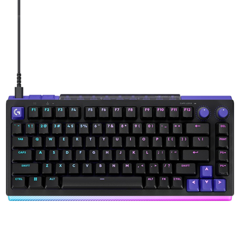 로지텍 G512 X 75 게이밍 유선 키보드, 제조사축, T축, L축, 블랙
