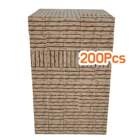 미마루 월드 자석블록 확장판 200pcs 자석블럭 리필 세트, 1세트, 찬나무 판자 200pcs