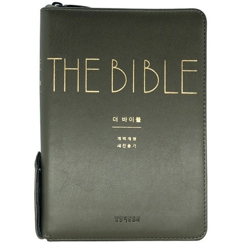 더바이블 성경책 개역개정 새찬송가 소 합본