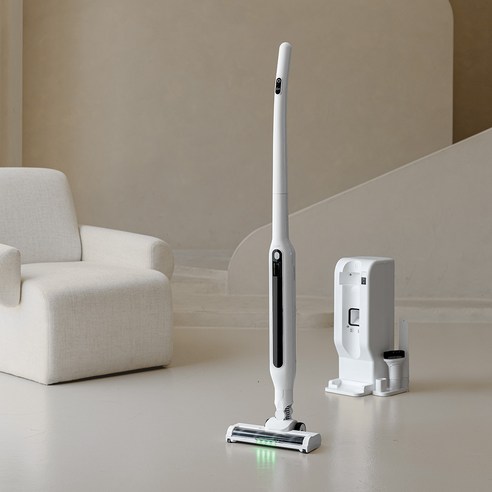 [신상품] 클래파 초경량 자동먼지비움 BLDC 무선 청소기 후기 분석 - 다양한 청소 노즐