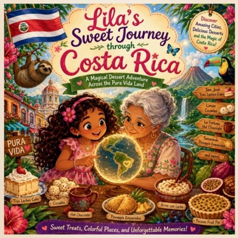 (영문도서)Lila's sweet journey through Costa Rica Paperback, Independently Published, English, 9798196582868