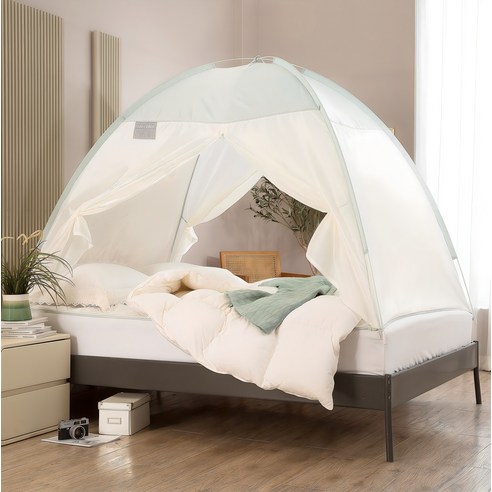 자자데코 프리미엄 양문 원터치 난방텐트 + 보관가방