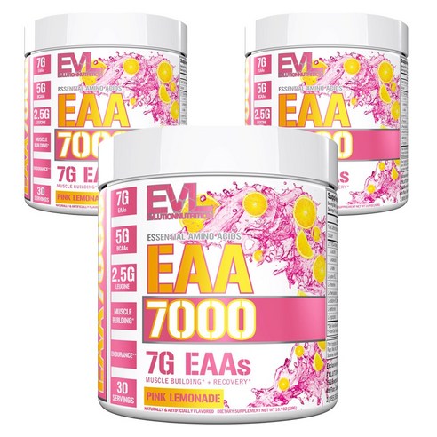 EVLUTIONNUTRITION EAA 7000 필수아미노산 핑크 레모네... 맛있게 먹은 솔직 후기 썸네일