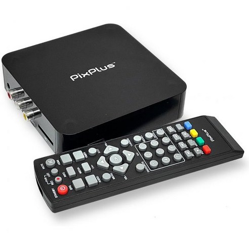 PixPlus DH1359328 ATSC 디지털 컨버터 박스 TV HDMI 케이블 녹화 기능 출력 USB LED 타이머 ...