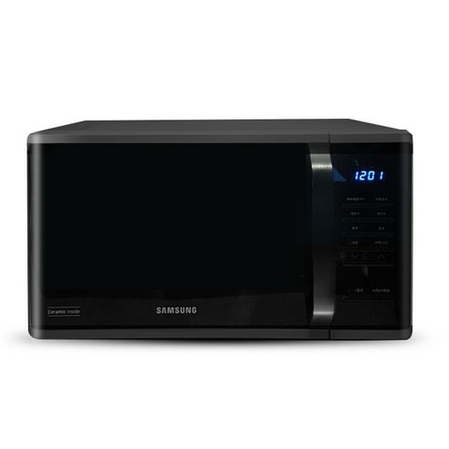 삼성전자 세라믹 전자레인지 블랙 버튼식 23L, MS23K3513AK