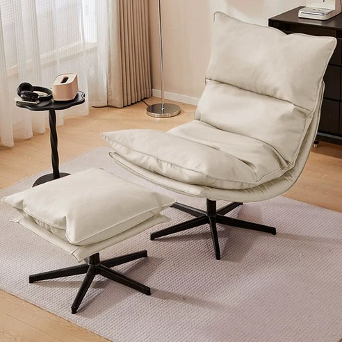 하루꿈 모던 1인용 회전 가죽 소파: 당신의 휴식을 디자인하세요!