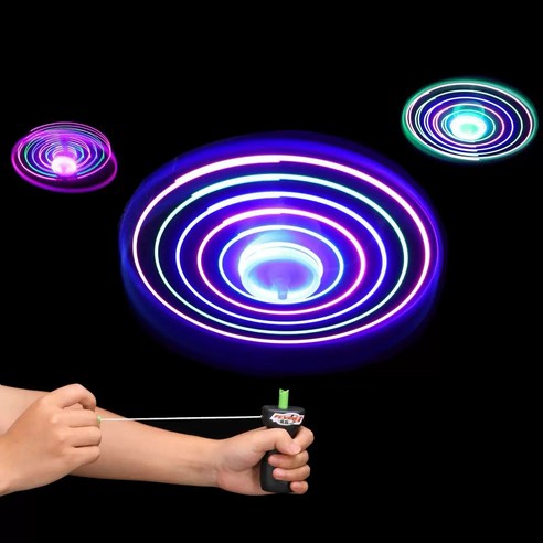 생활보물창고 슈팅 플라이 LED 장난감 4개입 랜덤색상, 1개