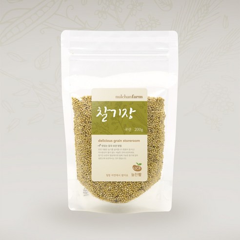 [25년산] [늘찬팜] 국산 기장쌀 좁쌀 찰기장 200g, 1개