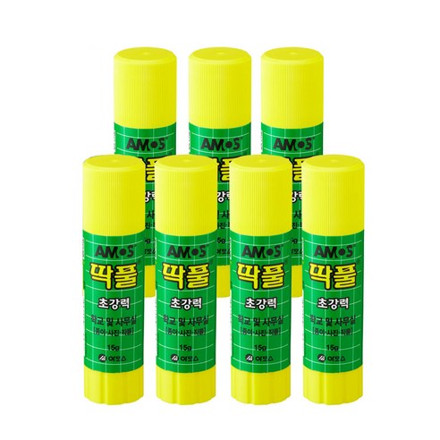 아모스 딱풀 15g 7개입