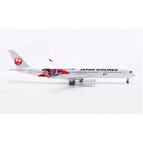 Aviation 400 日本航空A350-941 JA08XJ 大谷翔平塗裝1:400 飛機模型可