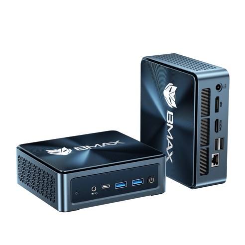 BMAX B11 PRO 미니 PC Core Ultra 5 16GB LPDDR5 512GB NVMe SSD, WIN11 Pro, 검정색