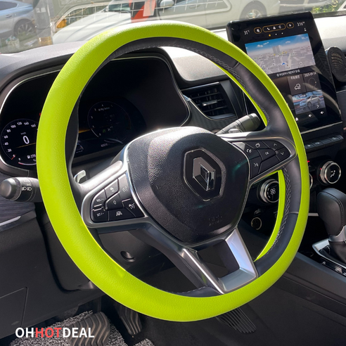 오핫딜 논슬립 핸들커버 실리콘 원형 14컬러 전차종 호환가능 이미지 4