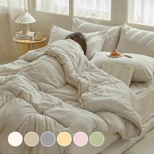 보넬라 먼지없는 알러지케어 차렵이불 세트